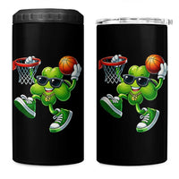 Funny 67 Meme Six Seven Basketball Shamrock St Patricks Day 4 in 1 Can Cooler Tumbler