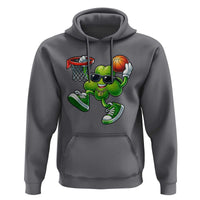 Funny 67 Meme Six Seven Basketball Shamrock St Patricks Day Hoodie