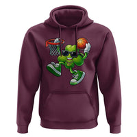 Funny 67 Meme Six Seven Basketball Shamrock St Patricks Day Hoodie