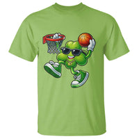 Funny 67 Meme Six Seven Basketball Shamrock St Patricks Day T Shirt