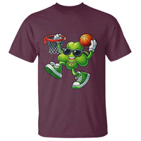 Funny 67 Meme Six Seven Basketball Shamrock St Patricks Day T Shirt