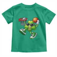Funny 67 Meme Six Seven Basketball Shamrock St Patricks Day Toddler T Shirt