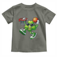 Funny 67 Meme Six Seven Basketball Shamrock St Patricks Day Toddler T Shirt