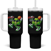 Funny 67 Meme Six Seven Basketball Shamrock St Patricks Day Tumbler With Handle