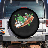 Funny Baseball St Patricks Day Home Plate Drip Spare Tire Cover