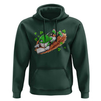 Funny Baseball St Patricks Day Home Plate Drip Hoodie