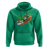 Funny Baseball St Patricks Day Home Plate Drip Hoodie