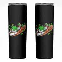 Funny Baseball St Patricks Day Home Plate Drip Skinny Tumbler