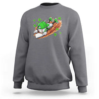 Funny Baseball St Patricks Day Home Plate Drip Sweatshirt