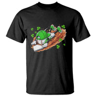 Funny Baseball St Patricks Day Home Plate Drip T Shirt