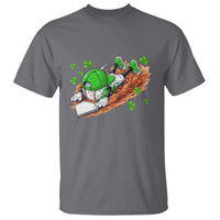 Funny Baseball St Patricks Day Home Plate Drip T Shirt