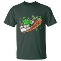 Funny Baseball St Patricks Day Home Plate Drip T Shirt