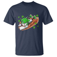 Funny Baseball St Patricks Day Home Plate Drip T Shirt