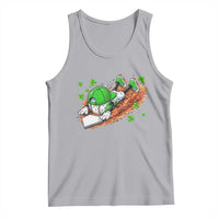 Funny Baseball St Patricks Day Home Plate Drip Tank Top