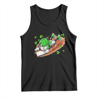 Funny Baseball St Patricks Day Home Plate Drip Tank Top