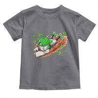 Funny Baseball St Patricks Day Home Plate Drip Toddler T Shirt