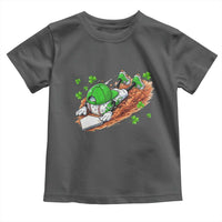 Funny Baseball St Patricks Day Home Plate Drip Toddler T Shirt