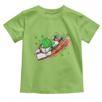 Funny Baseball St Patricks Day Home Plate Drip Toddler T Shirt