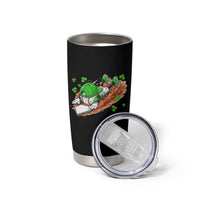 Funny Baseball St Patricks Day Home Plate Drip Tumbler Cup