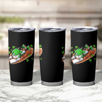 Funny Baseball St Patricks Day Home Plate Drip Tumbler Cup