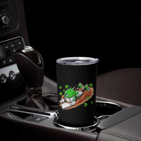 Funny Baseball St Patricks Day Home Plate Drip Tumbler Cup
