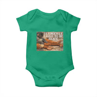 Ultimate I Have To Be Brave Punch The Monkey Baby Onesie Cute Baby Monkey Hugging Plush