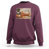 Ultimate I Have To Be Brave Punch The Monkey Sweatshirt Cute Baby Monkey Hugging Plush