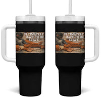 Ultimate I Have To Be Brave Punch The Monkey Tumbler With Handle Cute Baby Monkey Hugging Plush