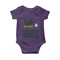 No Kings No Ice No Wars Cat Baby Onesie Funny Political Freedom Activist