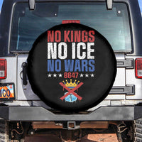 No Kings No Ice No Wars 8647 Spare Tire Cover Rejecting Kings Anti Authoritarian