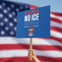 No Kings No Ice No Wars 8647 Protest Sign Rejecting Kings Anti Authoritarian