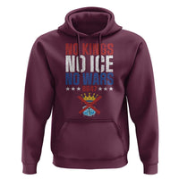 No Kings No Ice No Wars 8647 Hoodie Rejecting Kings Anti Authoritarian