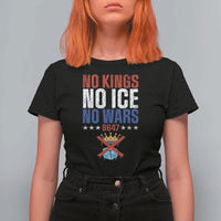 No Kings No Ice No Wars 8647 T Shirt For Women Rejecting Kings Anti Authoritarian