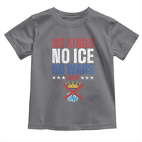 No Kings No Ice No Wars 8647 Toddler T Shirt Rejecting Kings Anti Authoritarian