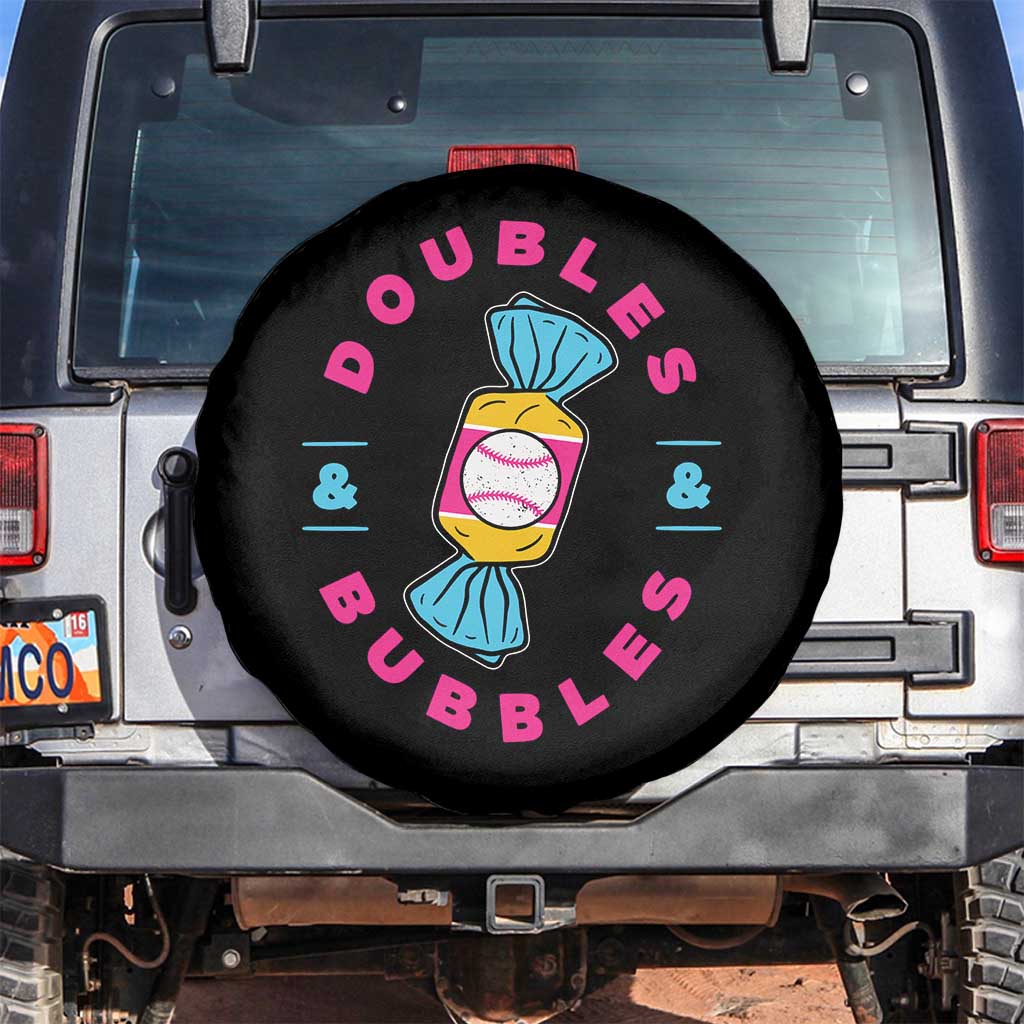 Doubles and Bubbles Baseball Candy Gum Spare Tire Cover