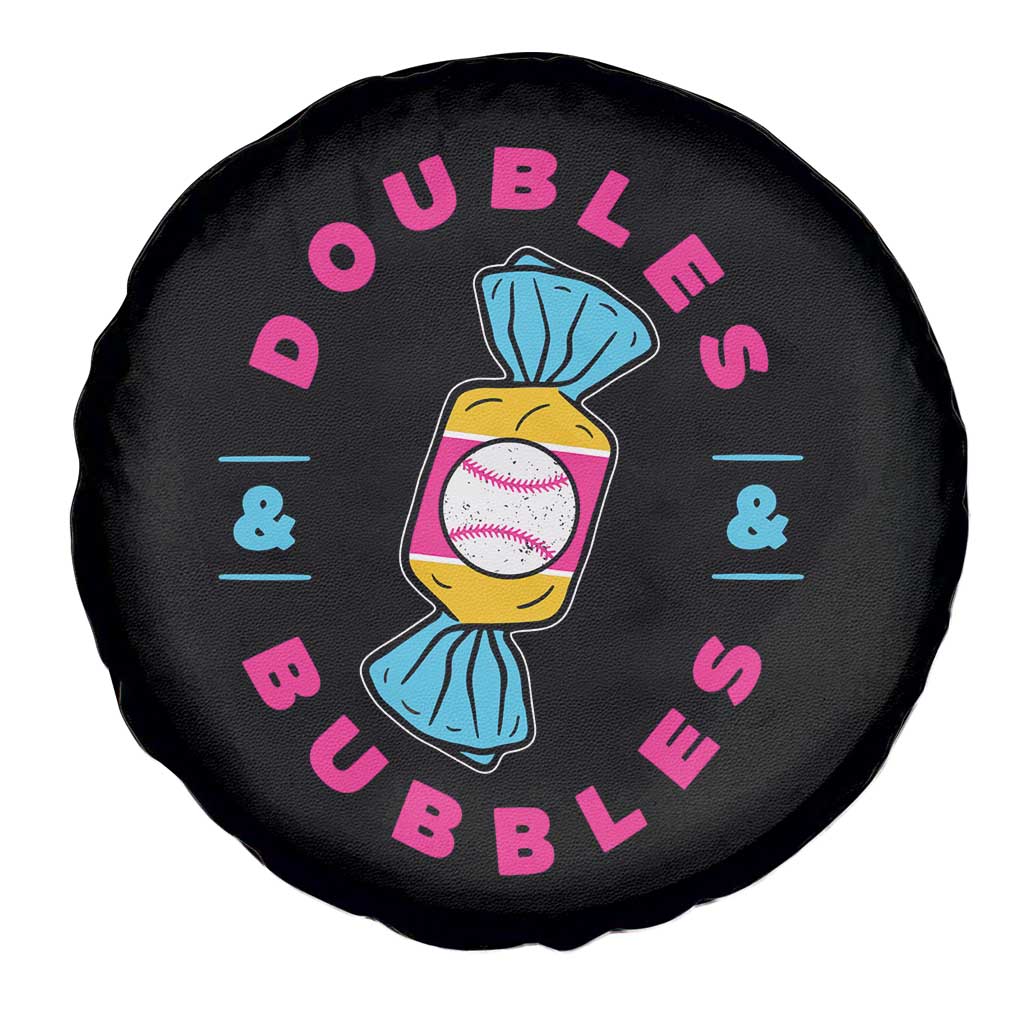 Doubles and Bubbles Baseball Candy Gum Spare Tire Cover