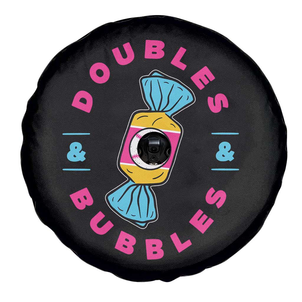 Doubles and Bubbles Baseball Candy Gum Spare Tire Cover