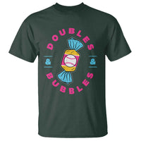 Doubles and Bubbles Baseball Candy Gum T Shirt