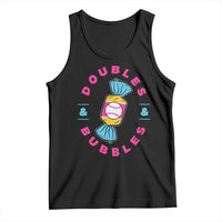 Doubles and Bubbles Baseball Candy Gum Tank Top