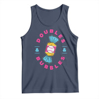 Doubles and Bubbles Baseball Candy Gum Tank Top