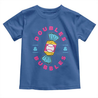 Doubles and Bubbles Baseball Candy Gum Toddler T Shirt
