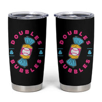 Doubles and Bubbles Baseball Candy Gum Tumbler Cup