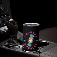 Doubles and Bubbles Baseball Candy Gum Tumbler Cup