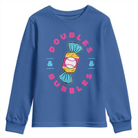 Doubles and Bubbles Baseball Candy Gum Youth Sweatshirt