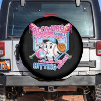 Baseball Blowing Bubbles Hitting Doubles Spare Tire Cover Sports Bubble Gum Lover