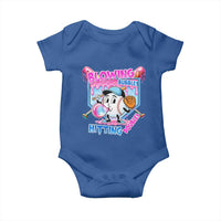 Baseball Blowing Bubbles Hitting Doubles Baby Onesie Sports Bubble Gum Lover