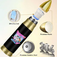 Baseball Blowing Bubbles Hitting Doubles Bullet Tumbler Sports Bubble Gum Lover