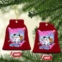 Baseball Blowing Bubbles Hitting Doubles Ceramic Ornament Sports Bubble Gum Lover