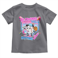 Baseball Blowing Bubbles Hitting Doubles Toddler T Shirt Sports Bubble Gum Lover