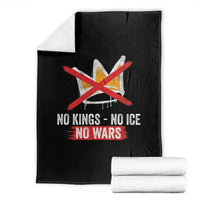 No Kings Protest Throw Blanket No Kings No Ice No Wars Anti Monarchy Statement